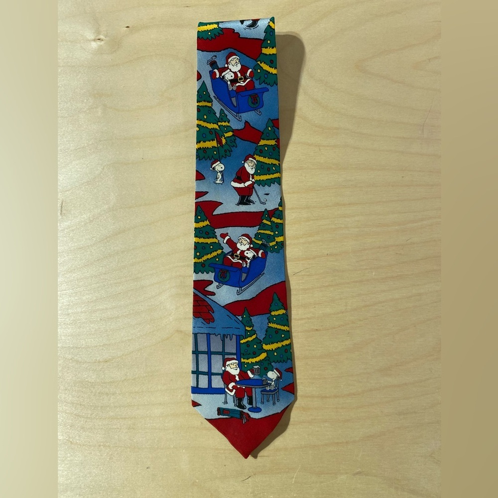 Peanuts Christmas Comic Tie (NH)